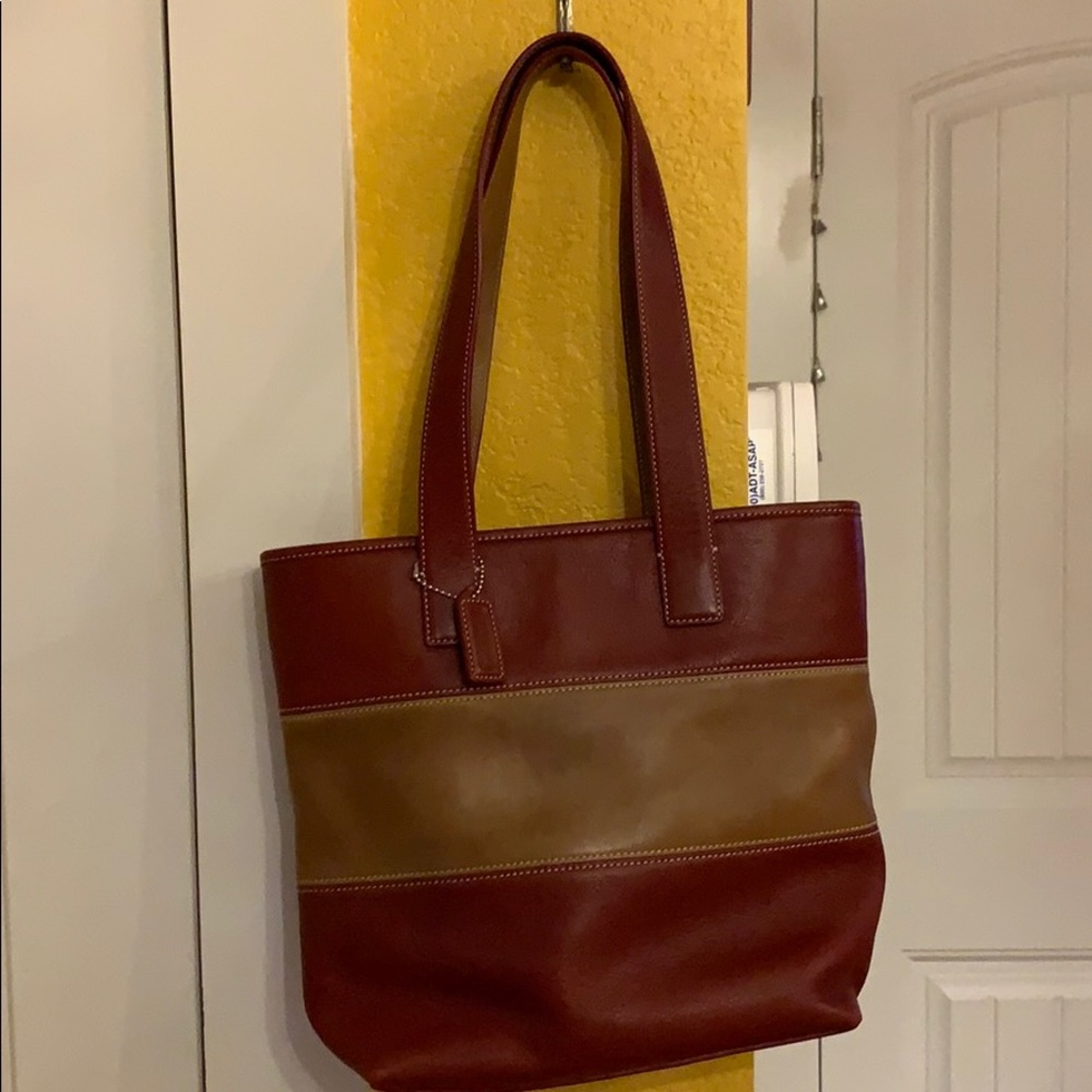 Coach over the shoulder tote